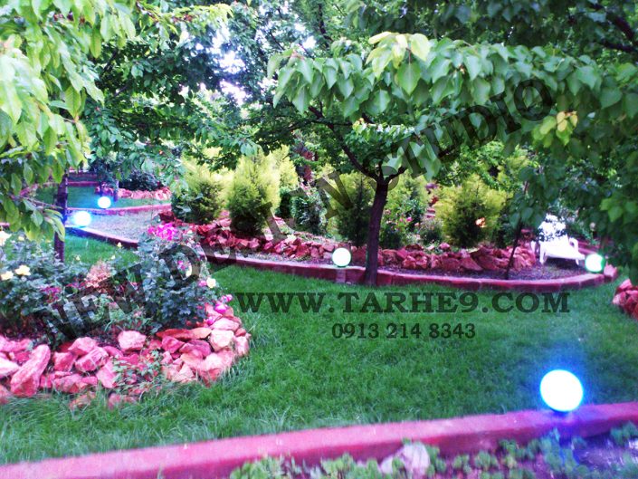 طراحی باغ اصفهان